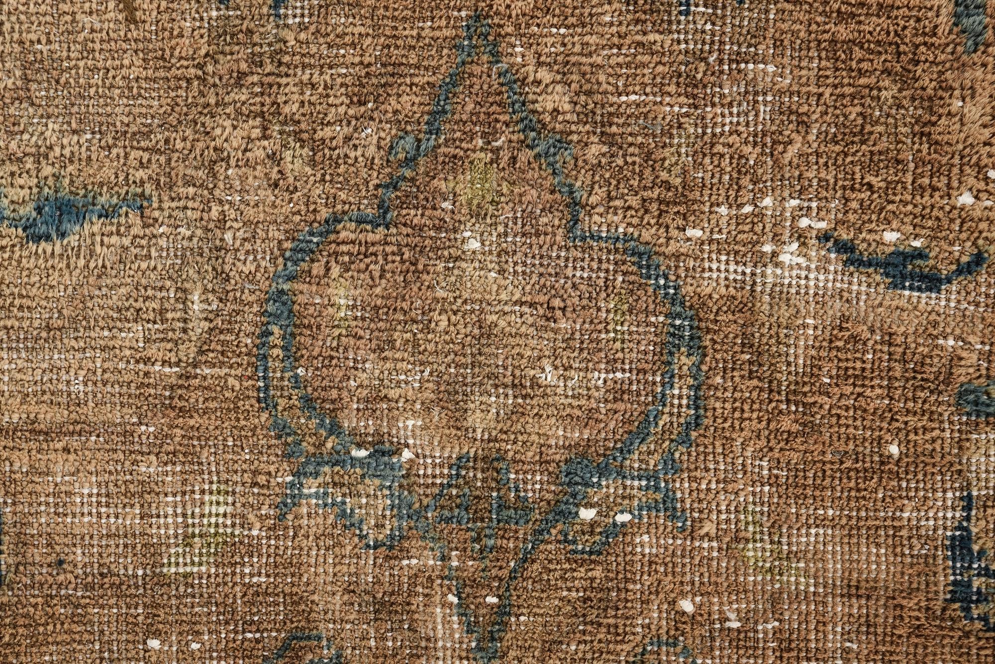 7' 5 x 11' 6 Hand Knotted Ultra Vintage Persian Wool Rug