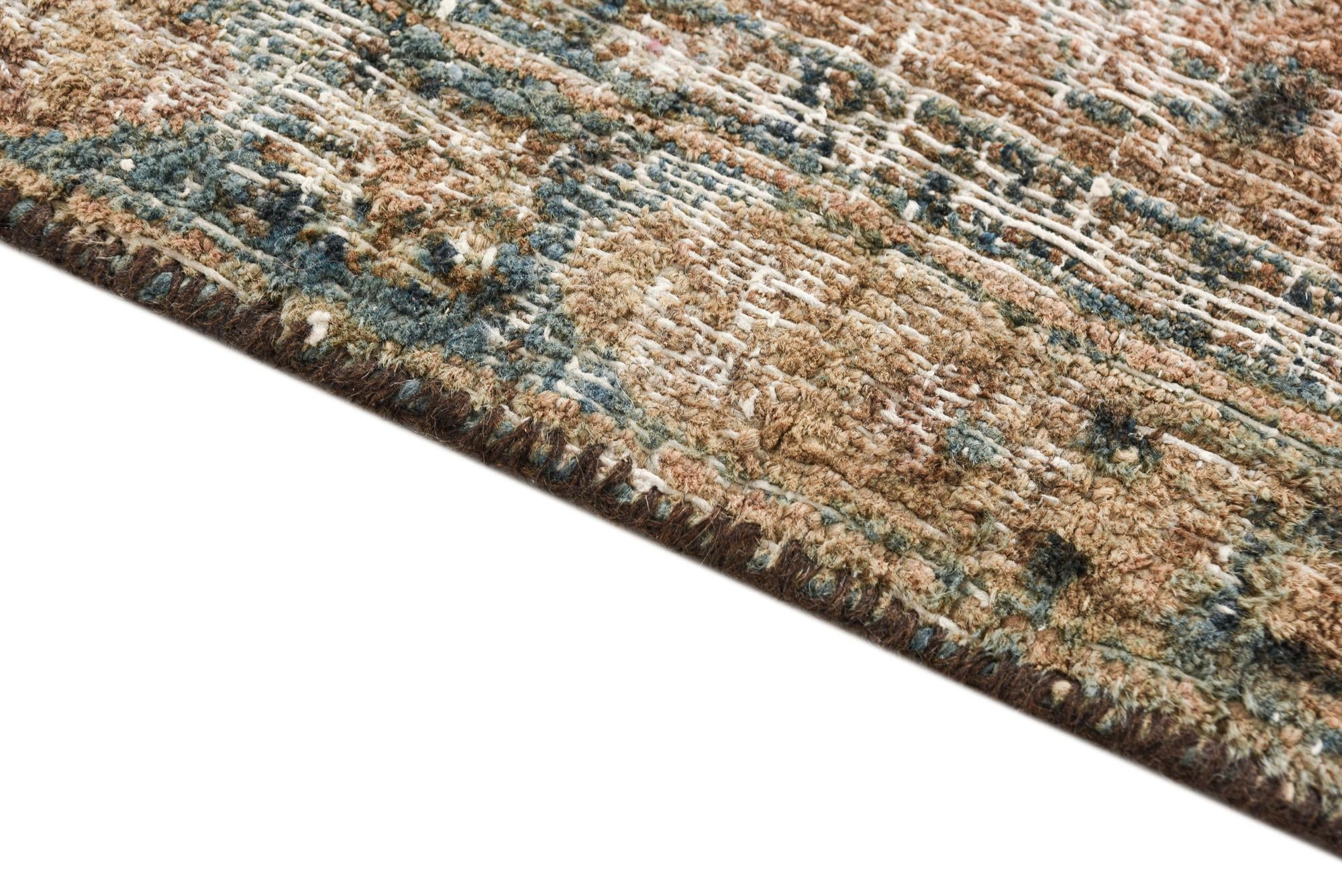 9' 2 x 11' 5 Hand Knotted Ultra Vintage Persian Wool Rug