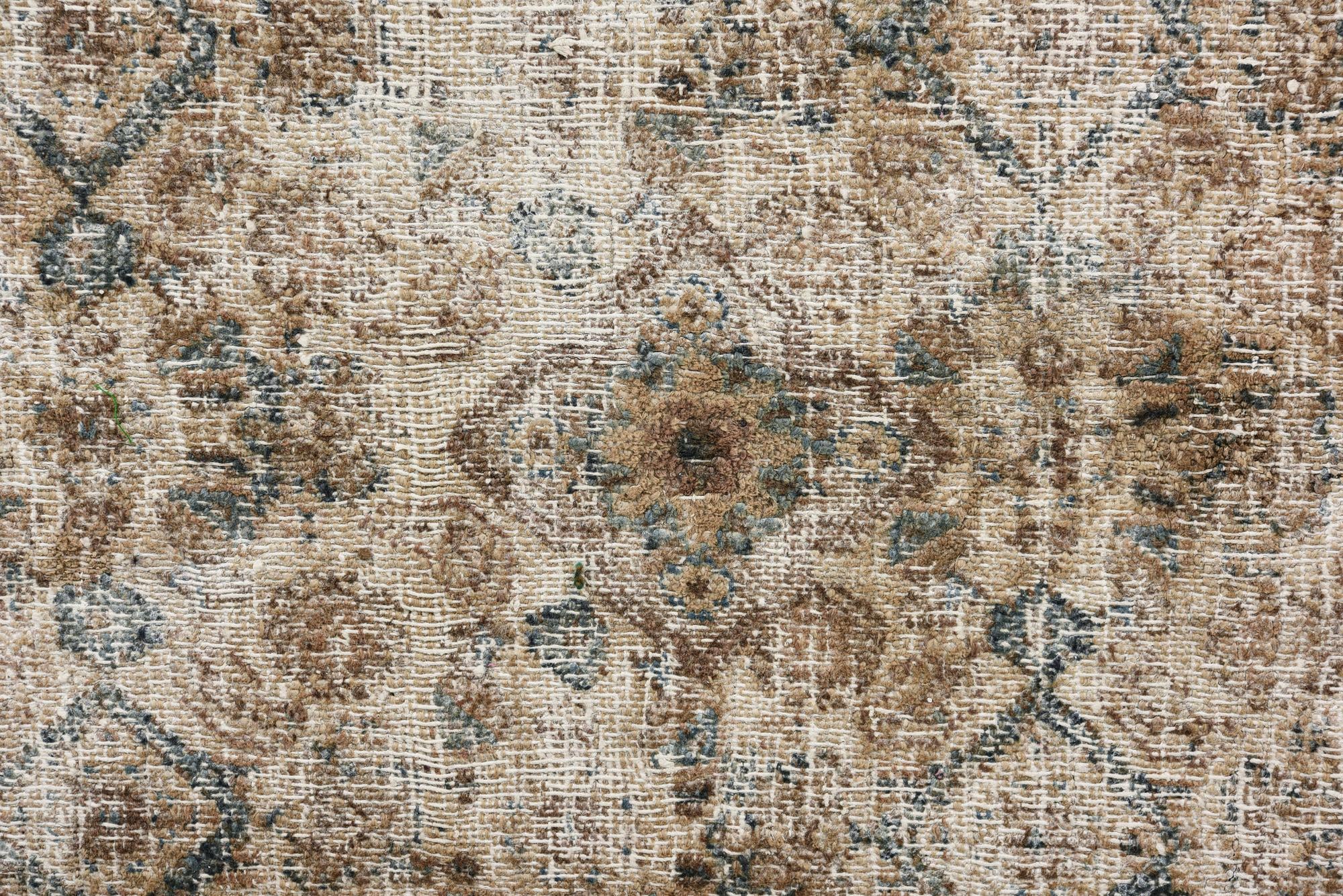 9' 2 x 11' 5 Hand Knotted Ultra Vintage Persian Wool Rug