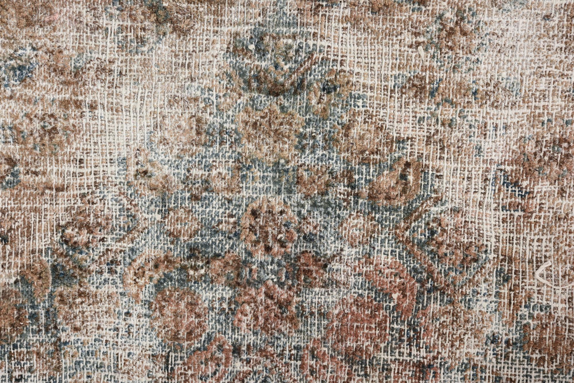 9' 2 x 11' 5 Hand Knotted Ultra Vintage Persian Wool Rug