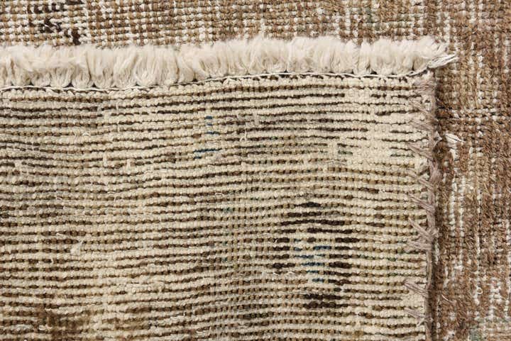 5' 9 x 8' 7 Hand Knotted Ultra Vintage Persian Wool Rug