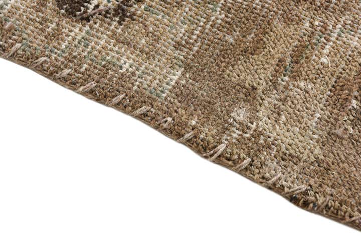 5' 9 x 8' 7 Hand Knotted Ultra Vintage Persian Wool Rug