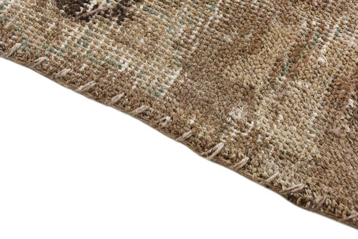 Detail image of 5' 9 x 8' 7 Hand Knotted Ultra Vintage Persian Wool Rug