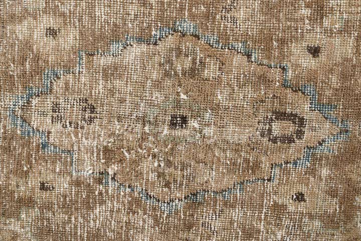 5' 9 x 8' 7 Hand Knotted Ultra Vintage Persian Wool Rug