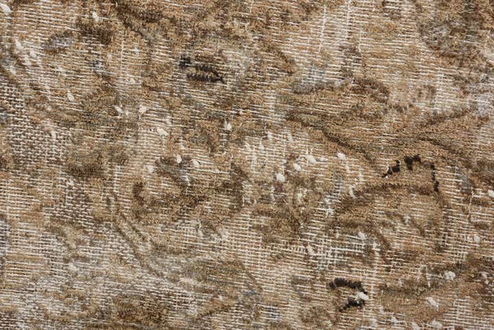9' 10 x 12' 8 Hand Knotted Ultra Vintage Persian Wool Rug