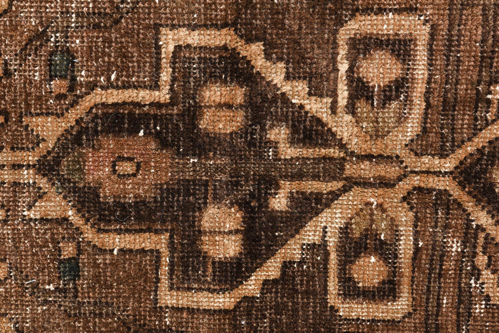 6' 4 x 9' 5 Hand Knotted Ultra Vintage Persian Wool Rug