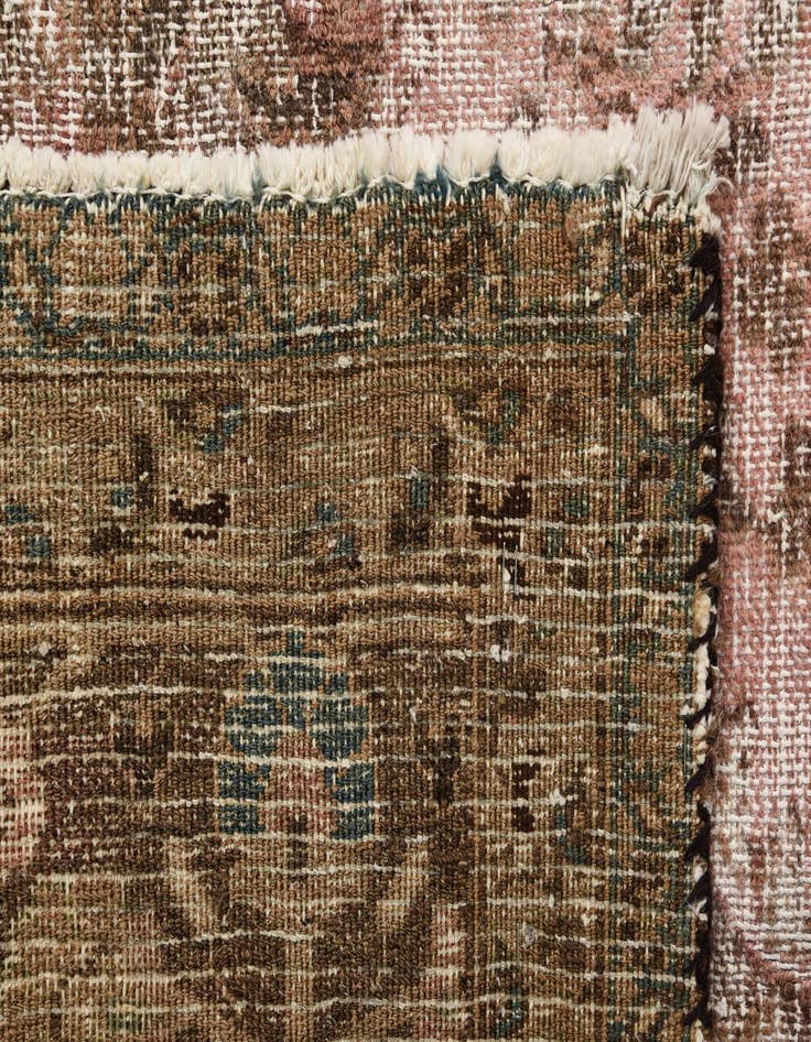 Detail image of 8' 3 x 11' 3  Hand Knotted Ultra Vintage Persian Wool Rug