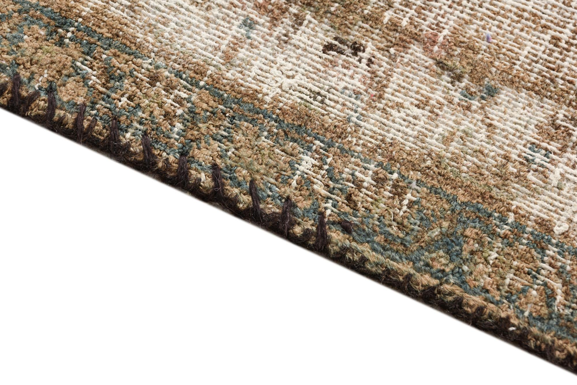 8' 3 x 11' 3 Hand Knotted Ultra Vintage Persian Wool Rug