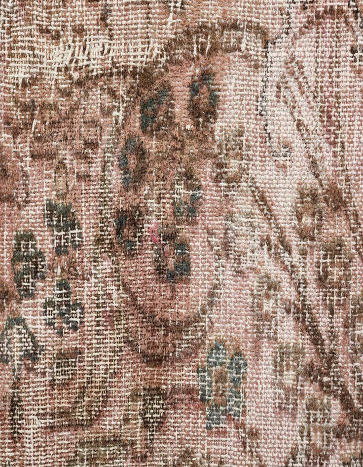 Detail image of 8' 3 x 11' 3  Hand Knotted Ultra Vintage Persian Wool Rug