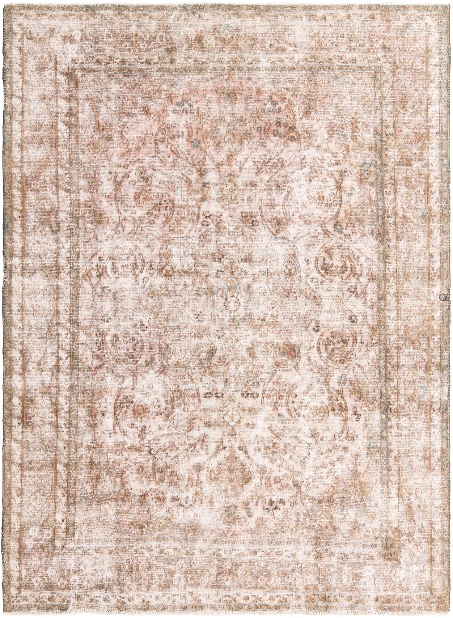 8' 3 x 11' 3 Hand Knotted Ultra Vintage Persian Wool Rug