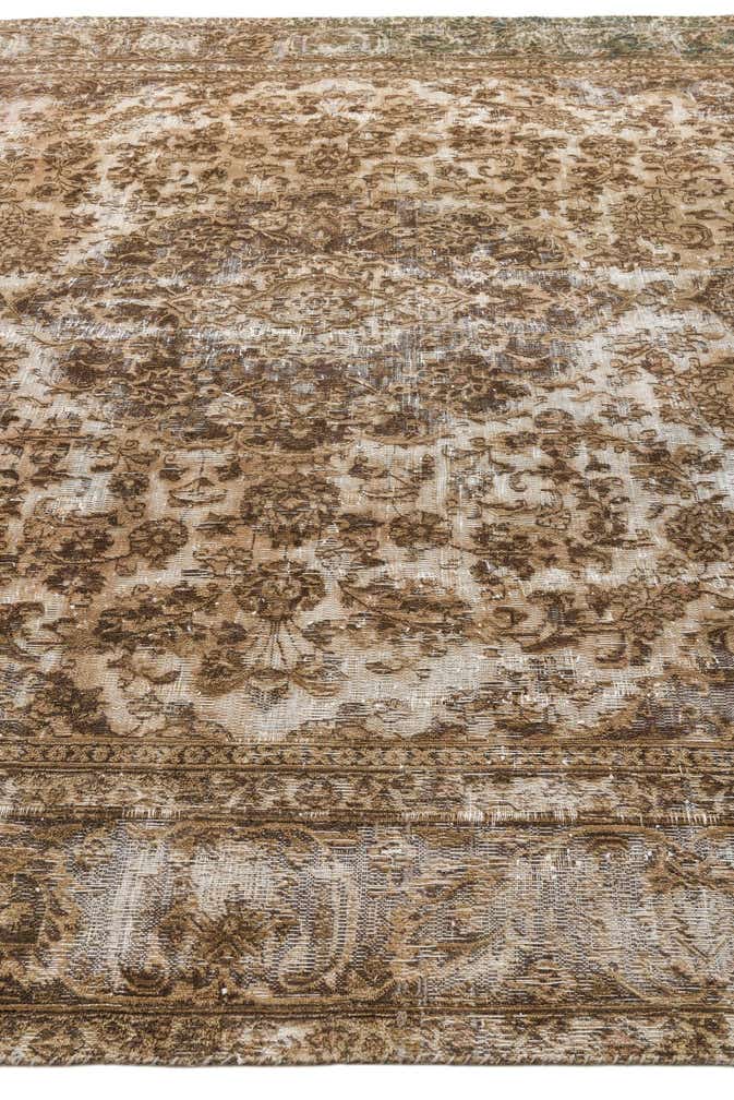 9' 2 x 12' 4 Hand Knotted Ultra Vintage Persian Wool Rug