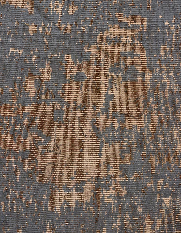 Detail image of 9' 1 x 12' 7  Hand Knotted Ultra Vintage Persian Wool Rug