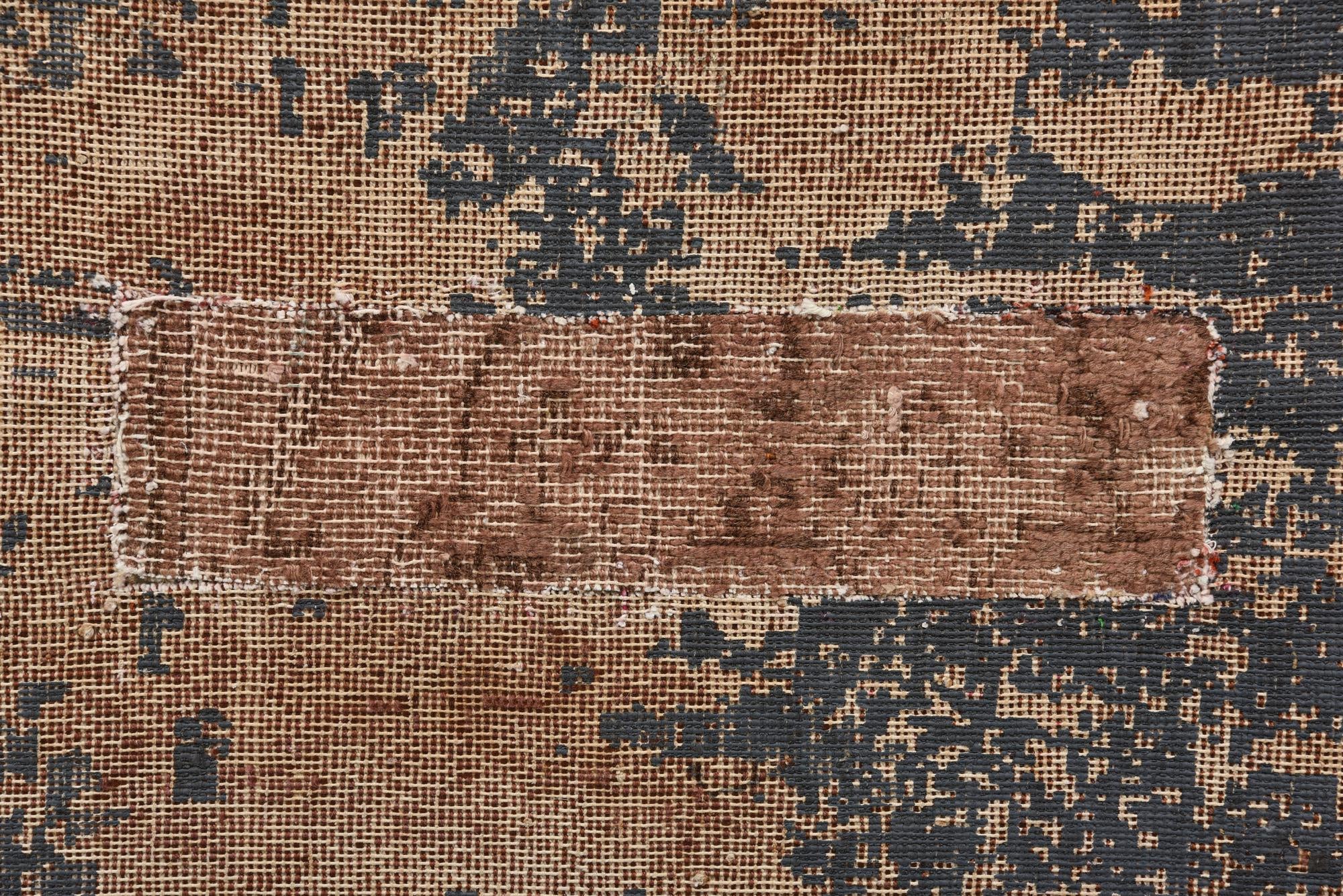 9' 1 x 12' 7 Hand Knotted Ultra Vintage Persian Wool Rug