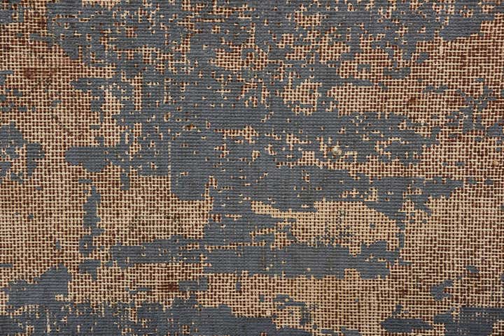 9' 1 x 12' 7 Hand Knotted Ultra Vintage Persian Wool Rug