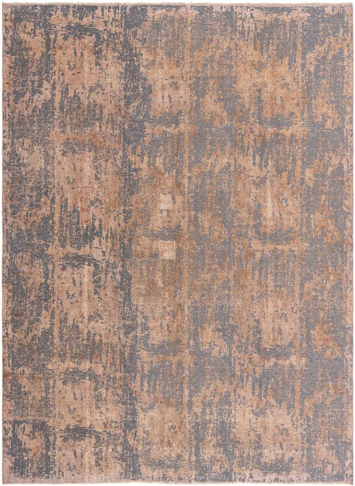 Detail image of 9' 1 x 12' 7 Hand Knotted Ultra Vintage Persian Wool Rug