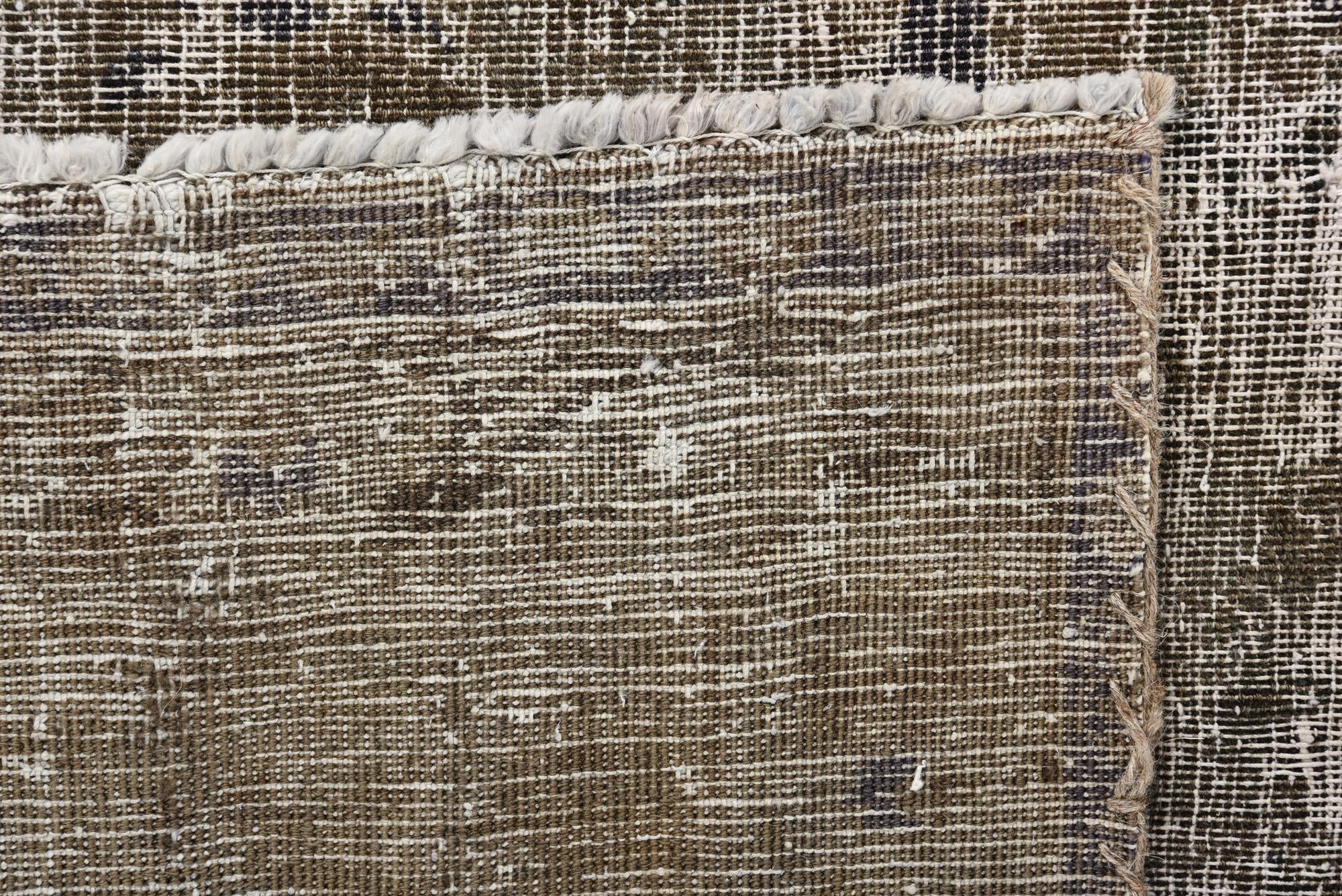 9' 1 x 11' 7 Hand Knotted Ultra Vintage Persian Wool Rug