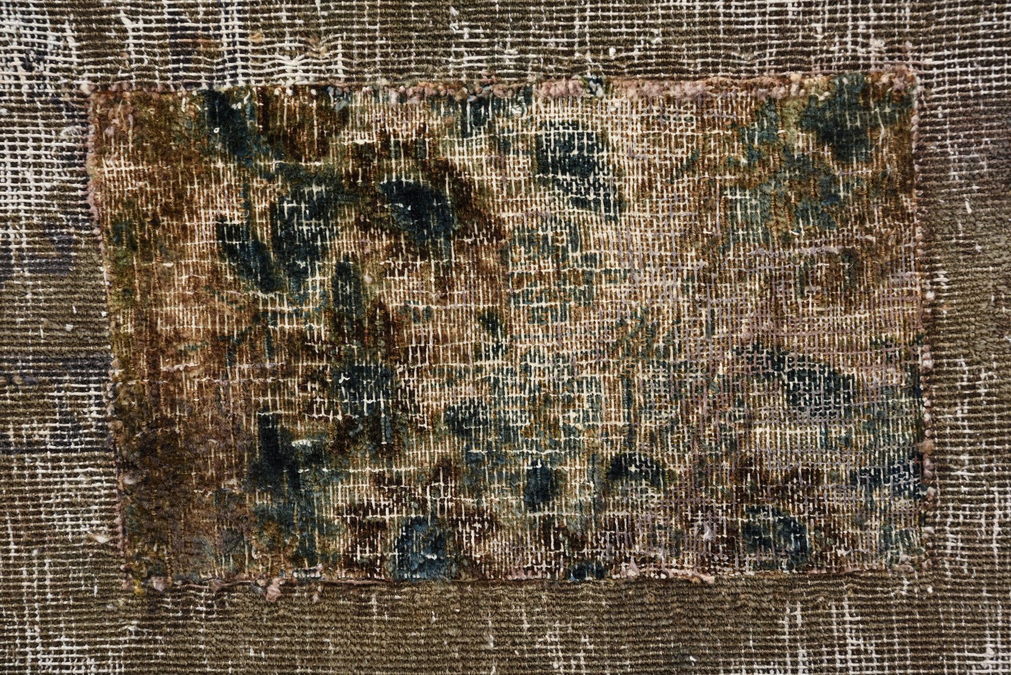 9' 1 x 11' 7 Hand Knotted Ultra Vintage Persian Wool Rug