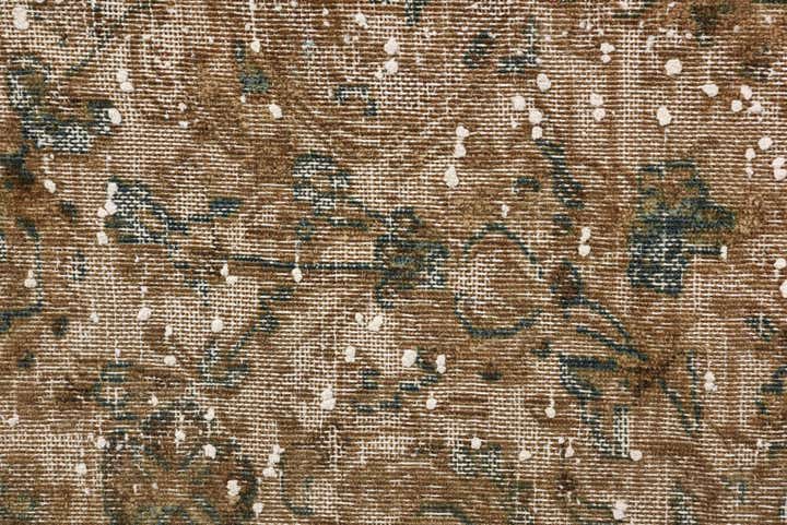 9' 8 x 12' 3 Hand Knotted Ultra Vintage Persian Wool Rug
