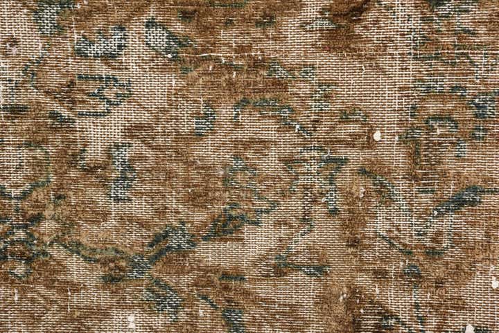9' 8 x 12' 3 Hand Knotted Ultra Vintage Persian Wool Rug