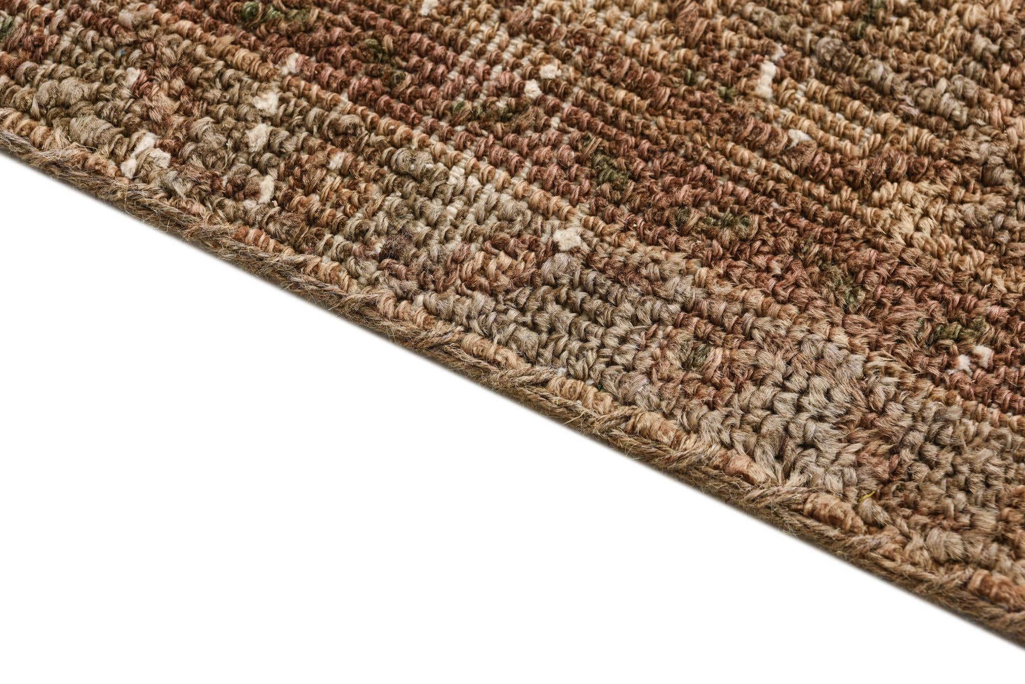 6' 4 x 7' 9 Hand Knotted Ultra Vintage Persian Wool Rug