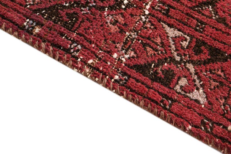 Detail image of 5' 8 x 7' 10 Hand Knotted Ultra Vintage Persian Wool Rug
