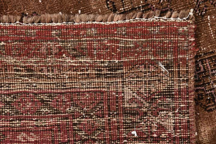 5' 8 x 7' 10 Hand Knotted Ultra Vintage Persian Wool Rug