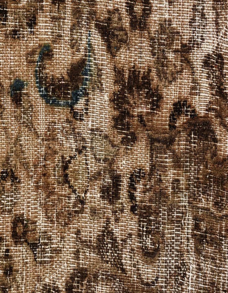 Detail image of 6' x 8' 10  Hand Knotted Ultra Vintage Persian Wool Rug