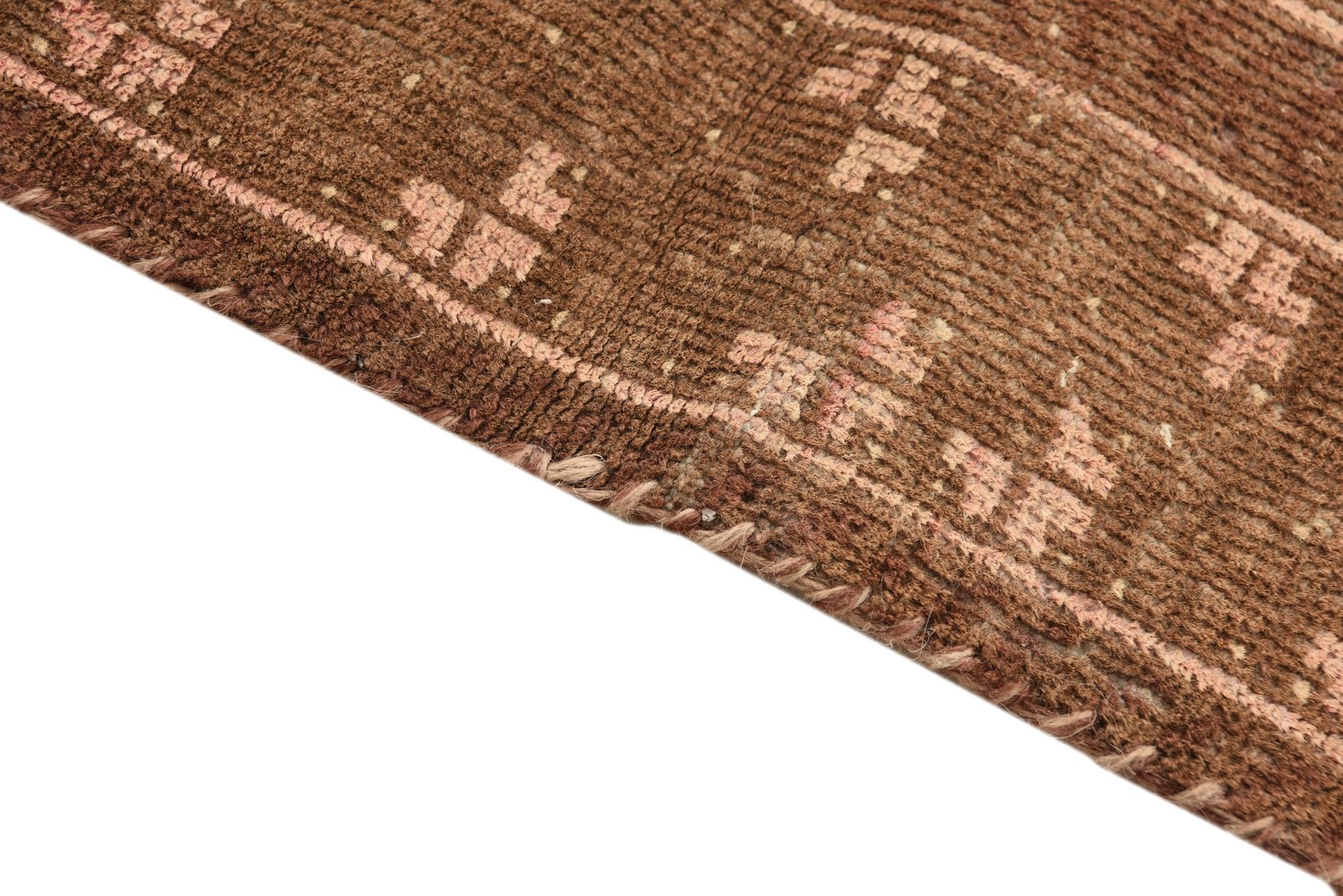 3' x 4' 6 Hand Knotted Ultra Vintage Persian Wool Rug