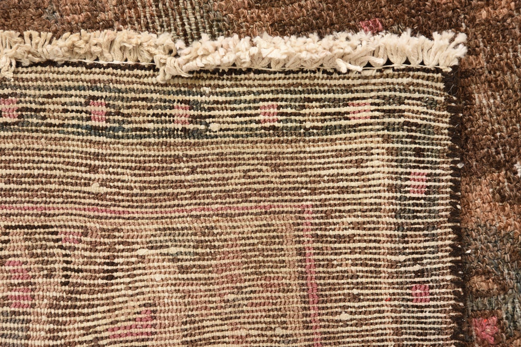 6' 7 x 9' 8 Hand Knotted Ultra Vintage Persian Wool Rug