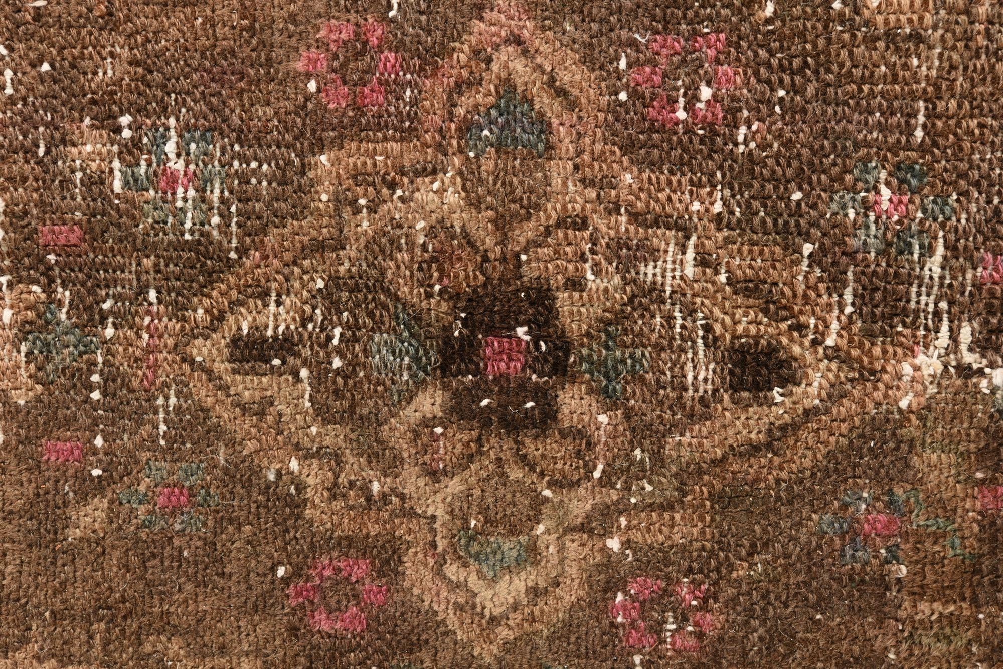6' 7 x 9' 8 Hand Knotted Ultra Vintage Persian Wool Rug