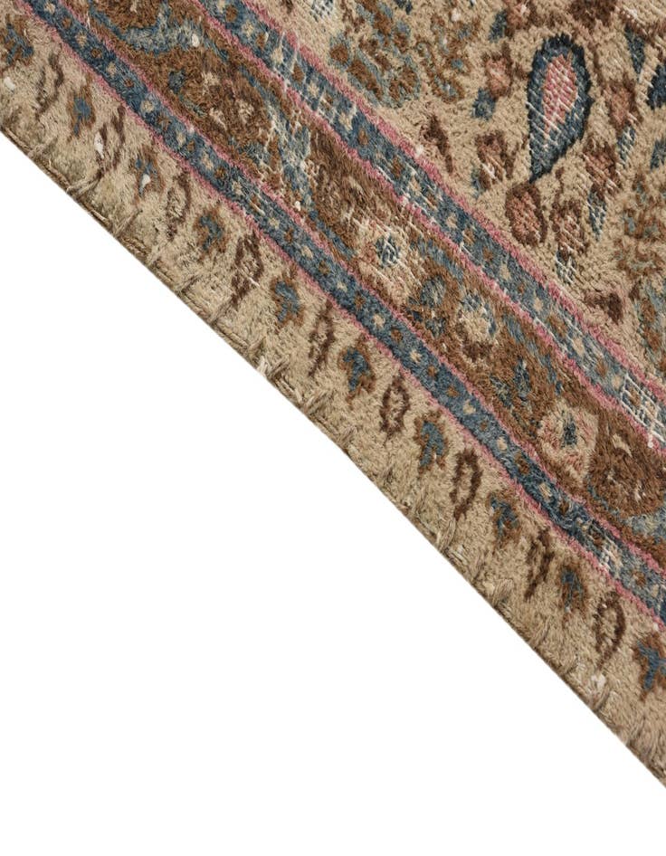 Detail image of 7' x 10' 3  Hand Knotted Ultra Vintage Persian Wool Rug