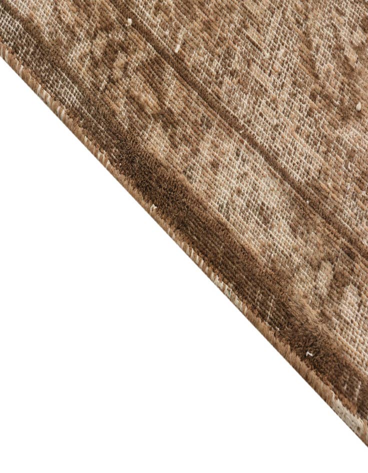 Detail image of 6' 4 x 9' 7  Hand Knotted Ultra Vintage Persian Wool Rug