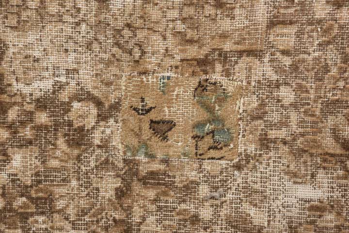 6' 4 x 9' 7 Hand Knotted Ultra Vintage Persian Wool Rug