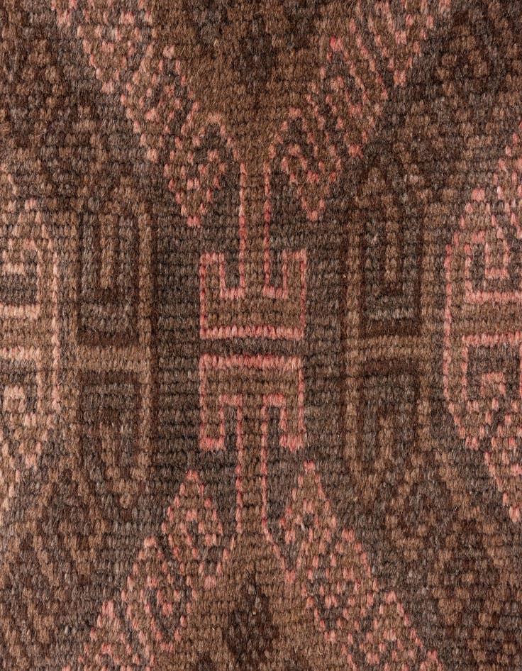 Detail image of 3' 7 x 6' 3  Hand Knotted Ultra Vintage Persian Wool Rug