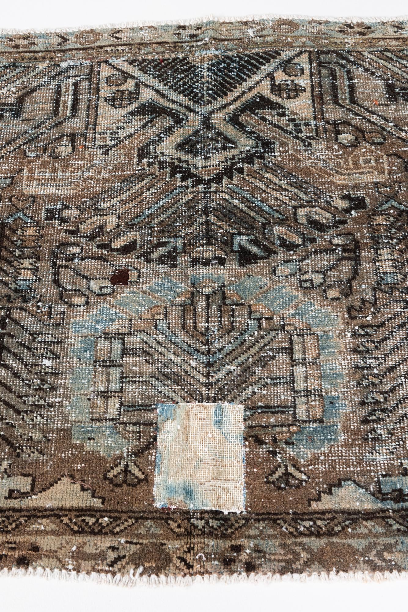 3' 6 x 4' 10 Hand Knotted Ultra Vintage Persian Wool Rug