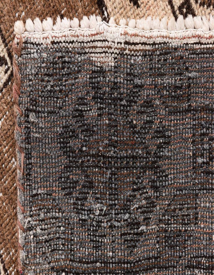 Detail image of 7' 1 x 10' 6 Hand Knotted Ultra Vintage Persian Wool Rug