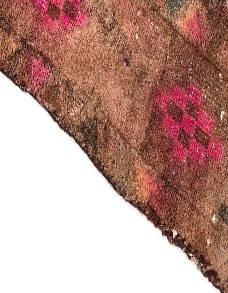 Detail image of 3' 6 x 6' 4  Hand Knotted Ultra Vintage Persian Wool Rug