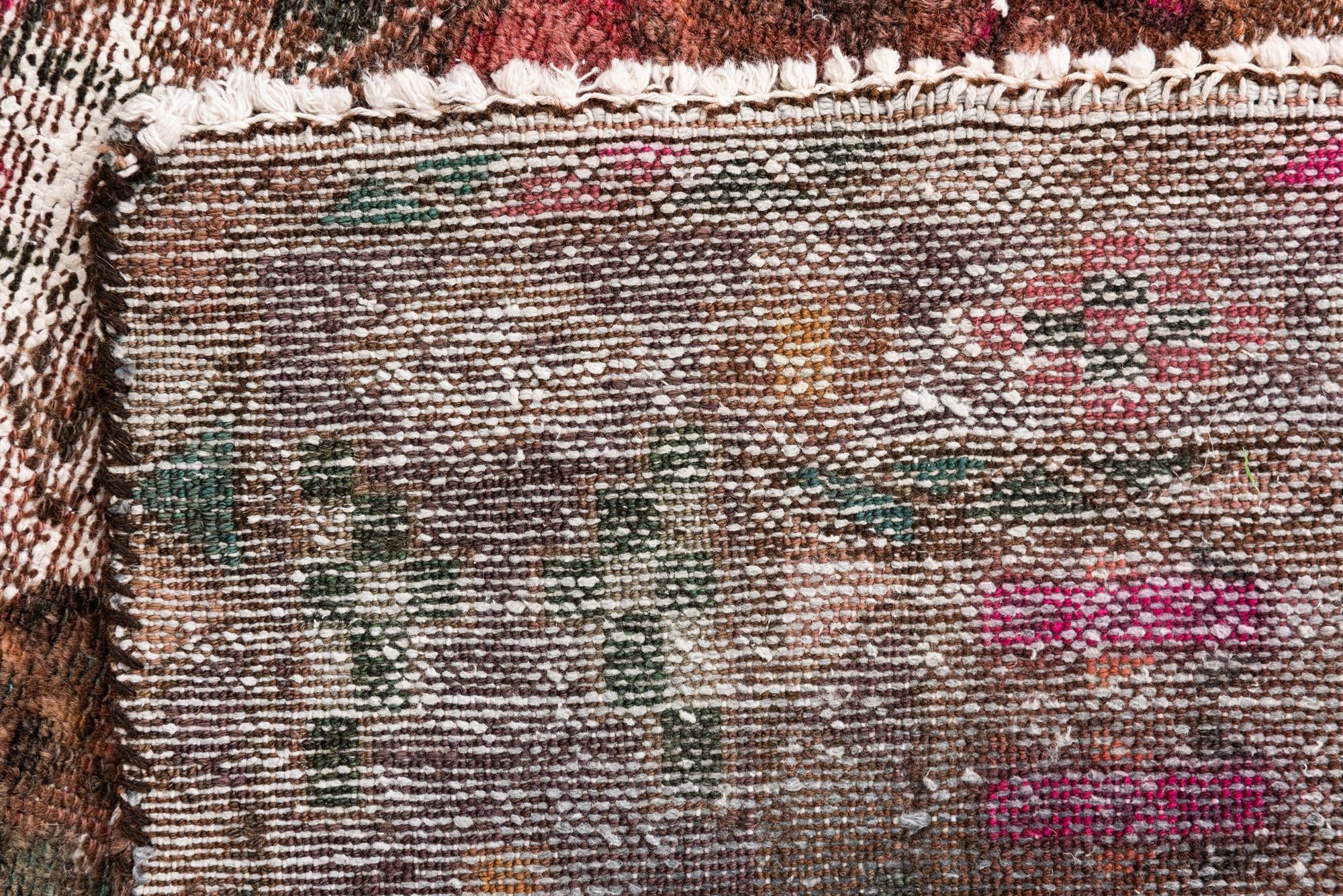 3' 6 x 6' 4 Hand Knotted Ultra Vintage Persian Wool Rug