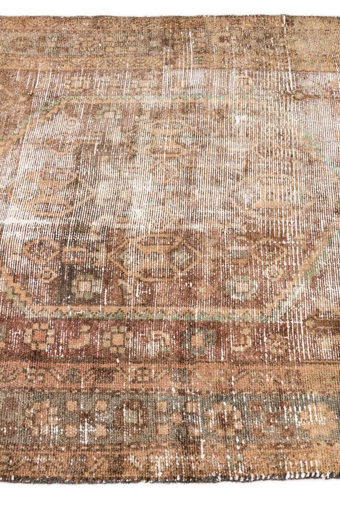 105cm x 190cm Handgeknüpft Ultra Vintage Persisch Wolle Teppich