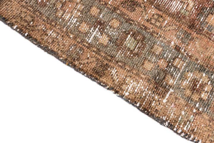 105cm x 190cm Handgeknüpft Ultra Vintage Persisch Wolle Teppich