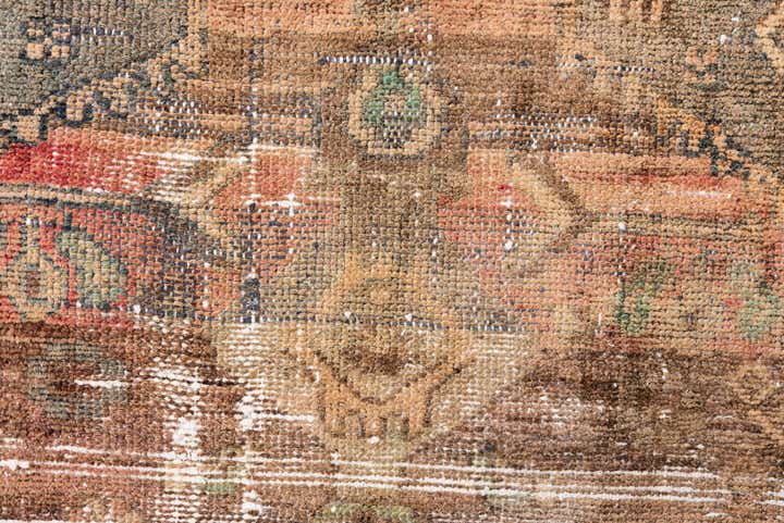 105cm x 190cm Handgeknüpft Ultra Vintage Persisch Wolle Teppich