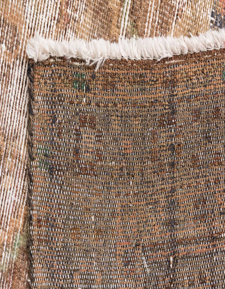 Detail image of 3' 6 x 6' 3  Hand Knotted Ultra Vintage Persian Wool Rug