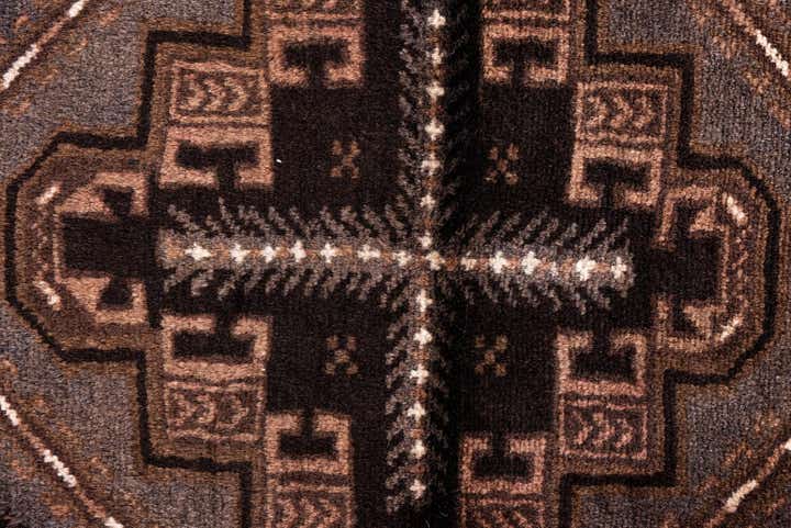 105cm x 190cm Handgeknüpft Ultra Vintage Persisch Wolle Teppich