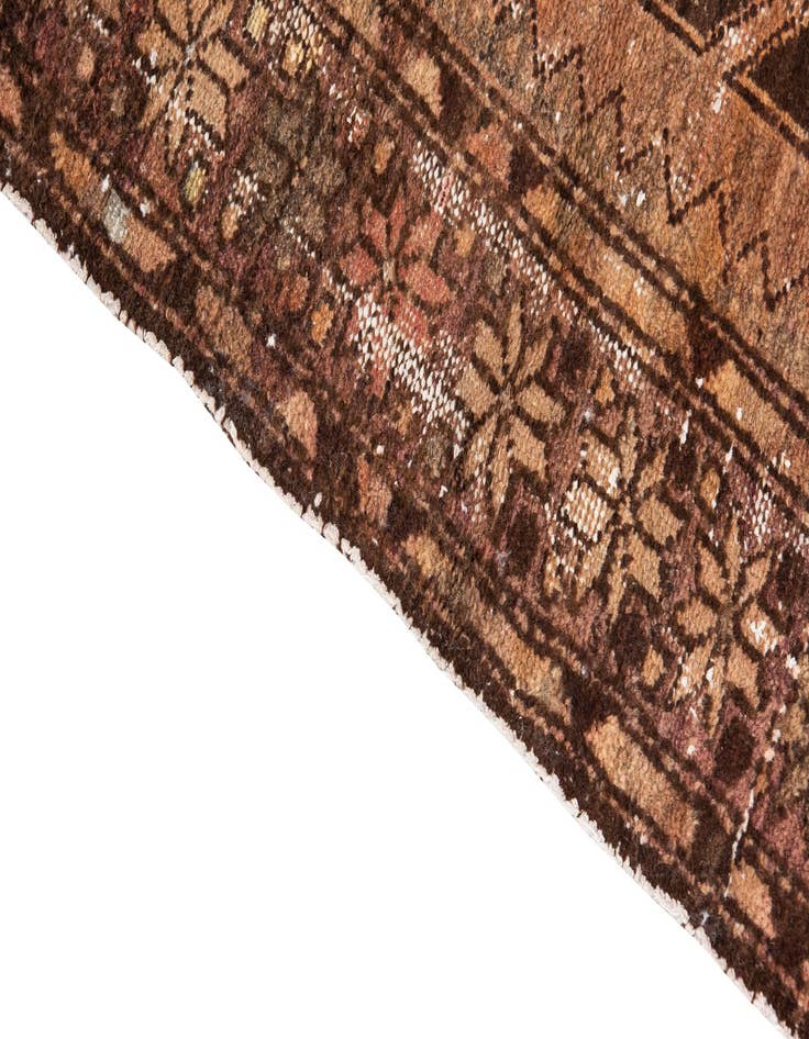 Detail image of 3' 4 x 5'  Hand Knotted Ultra Vintage Persian Wool Rug