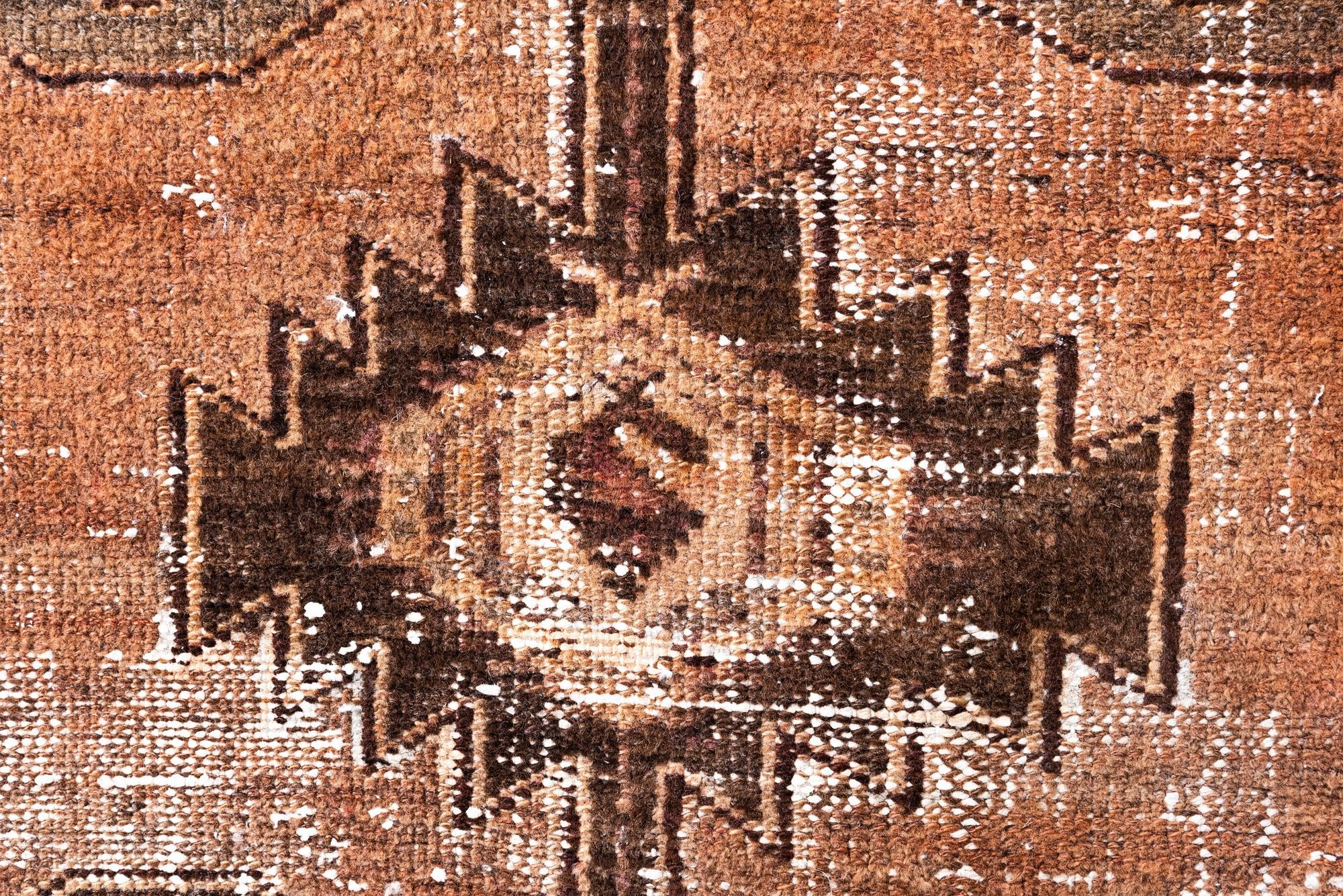 3' 4 x 5' Hand Knotted Ultra Vintage Persian Wool Rug
