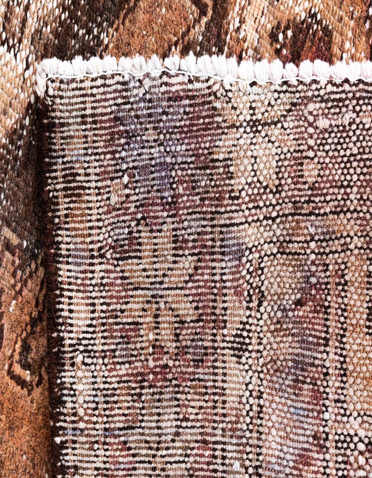 Detail image of 3' 4 x 5'  Hand Knotted Ultra Vintage Persian Wool Rug