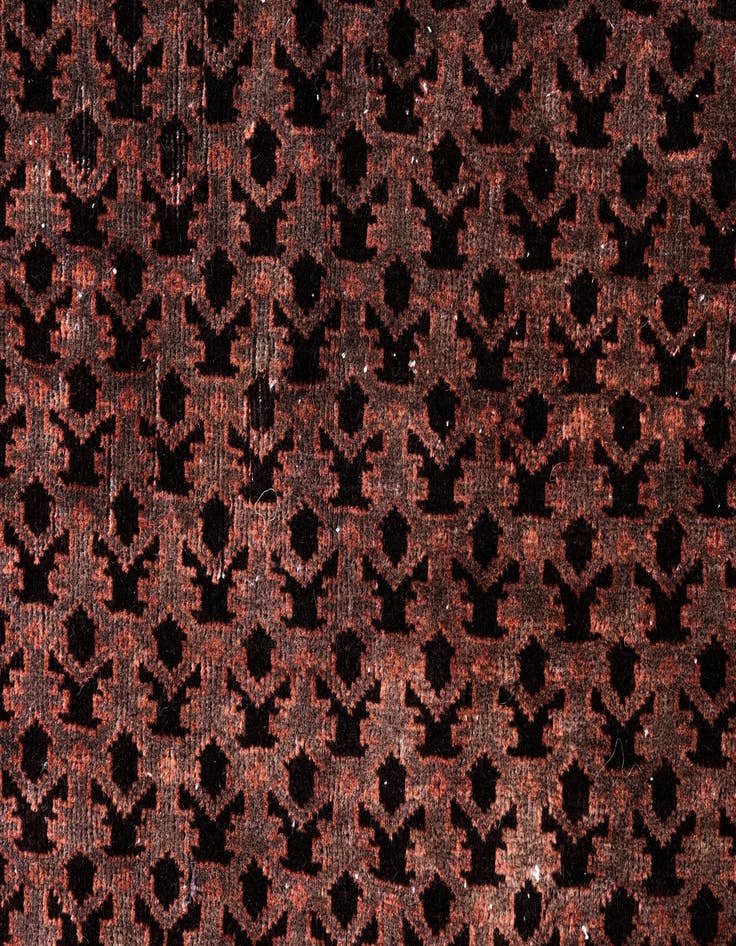 Detail image of 3' 2 x 4' 10  Hand Knotted Ultra Vintage Persian Wool Rug