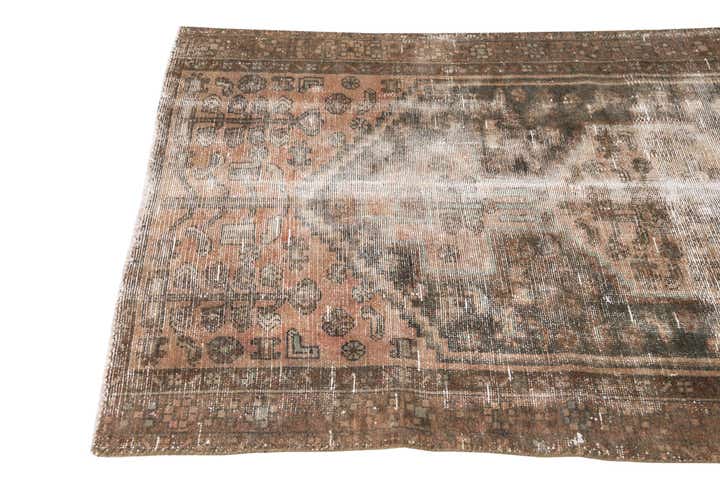 3' 5 x 6' 1 Hand Knotted Ultra Vintage Persian Wool Rug