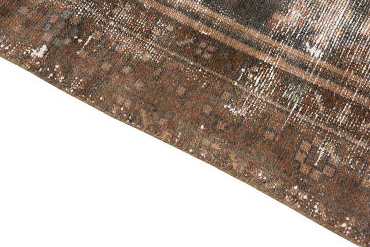 3' 5 x 6' 1 Hand Knotted Ultra Vintage Persian Wool Rug