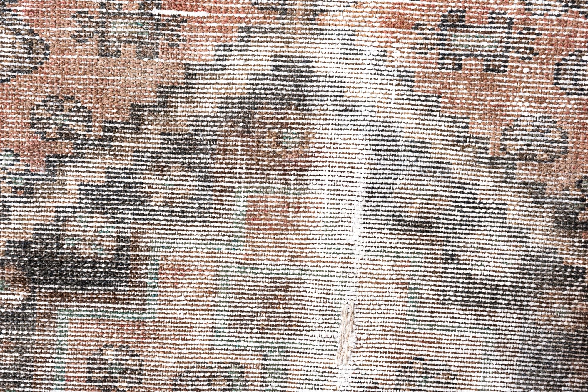 3' 5 x 6' 1 Hand Knotted Ultra Vintage Persian Wool Rug